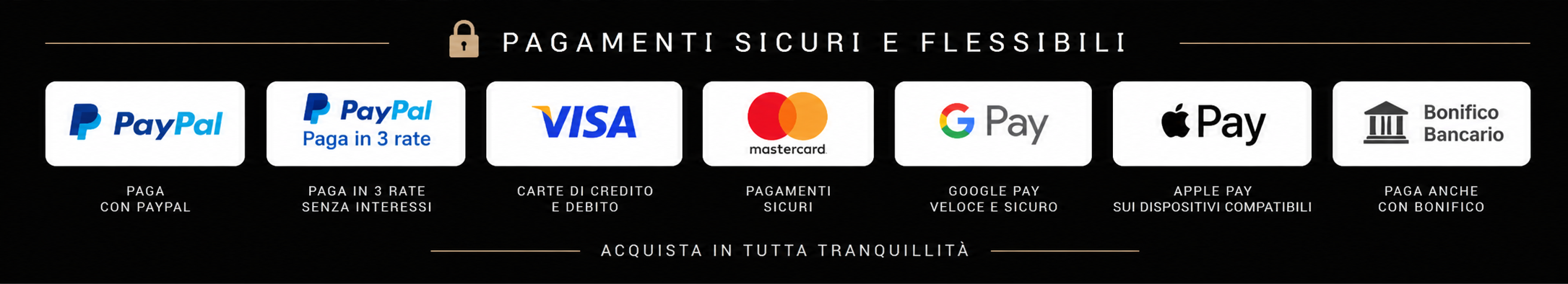 Pagamenti sicuri