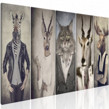 Quadro - Animal Masks I - 225x90