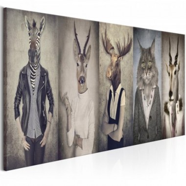 Quadro - Animal Masks - 150x50