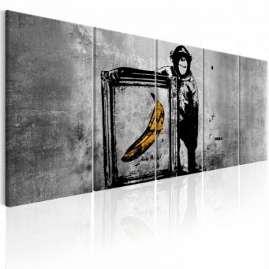 Quadro - Banksy: Monkey with Frame - 200x80