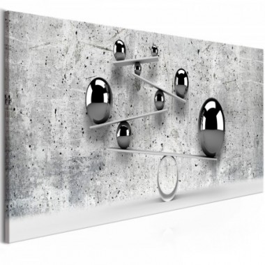 Quadro - Balls and Concrete (1 Part) Narrow - 120x40