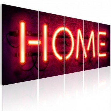 Quadro - Home Neon - 225x90