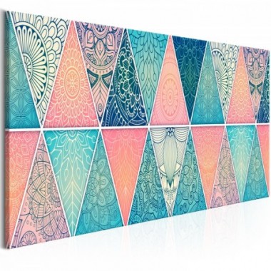 Quadro - Oriental Triangles (1 Part) Narrow - 120x40