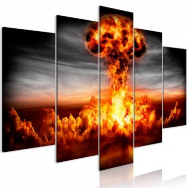 Quadro - Explosion (5 Parts) Wide - 100x50