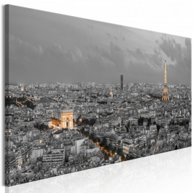 Quadro - Panorama of Paris (1 Part) Narrow - 150x50