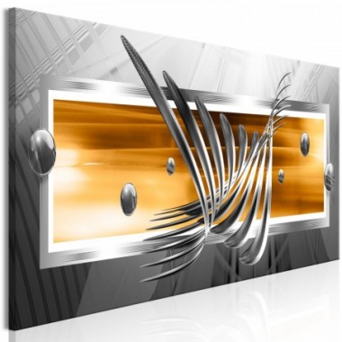 Quadro - Silver Wings (1 Part) Narrow Orange - 135x45