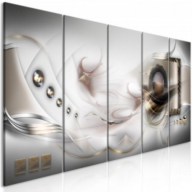 Quadro - Pearly Mist (5 Parts) Narrow - 225x90