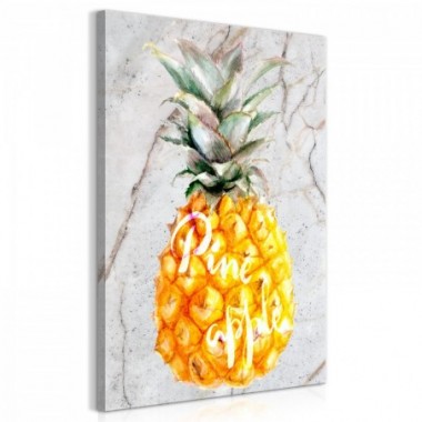 Quadro - Pineapple and Marble (1 Part) Vertical - 60x90