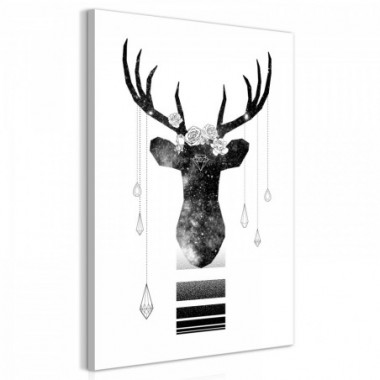 Quadro - Abstract Antlers (1 Part) Vertical - 40x60