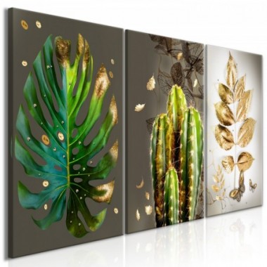 Quadro - Covered in Gold (3 Parts) - 120x60