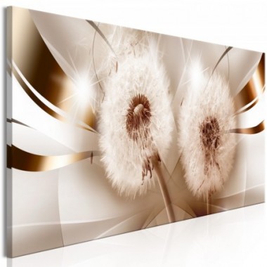 Quadro - Two Dandelions (1 Part) Narrow - 135x45