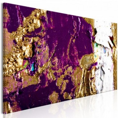 Quadro - Purple Wave (1 Part) Narrow - 135x45