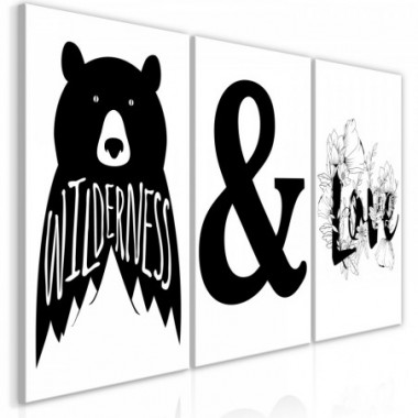 Quadro - Willderness and Love (Collection) - 120x60