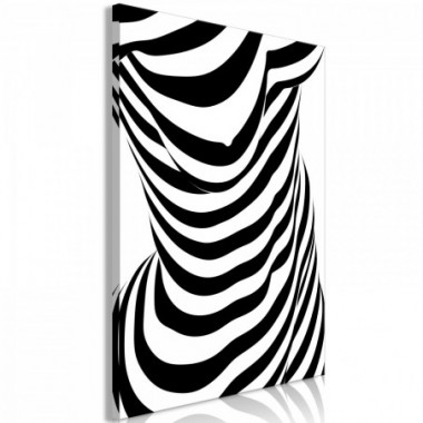 Quadro - Zebra Woman (1 Part) Vertical - 40x60