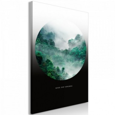 Quadro - Never Stop Exploring (1 Part) Vertical - 60x90