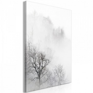 Quadro - Trees In The Fog (1 Part) Vertical - 60x90