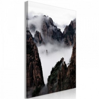 Quadro - Fog Over Huang Shan (1 Part) Vertical - 60x90