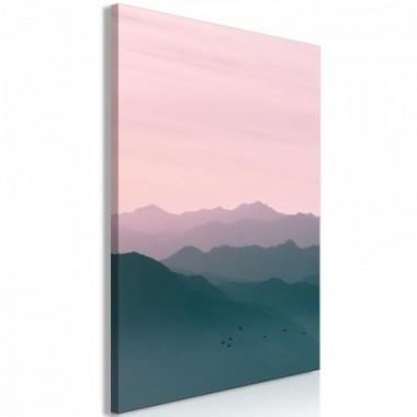 Quadro - Mountain At Sunrise (1 Part) Vertical - 40x60