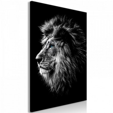 Quadro - Blue-eyed Lion (1 Part) Vertical - 80x120
