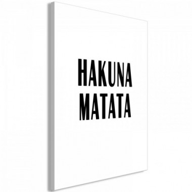 Quadro - Hakuna Matata (1 Part) Vertical - 40x60