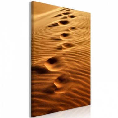 Quadro - Traces on the Sand (1 Part) Vertical - 40x60
