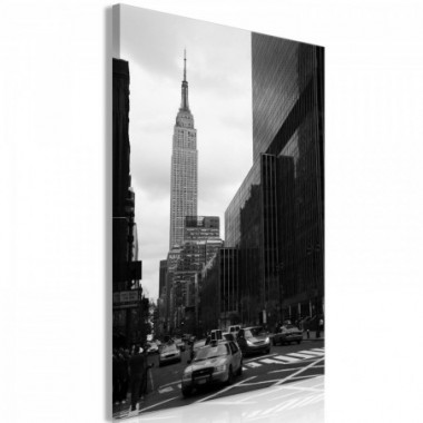 Quadro - Street in New York (1 Part) Vertical - 40x60