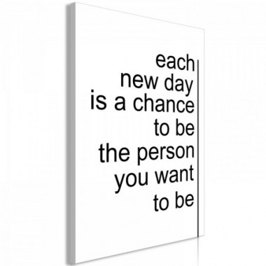 Quadro - Inspirational Quotes (1 Part) Vertical - 40x60