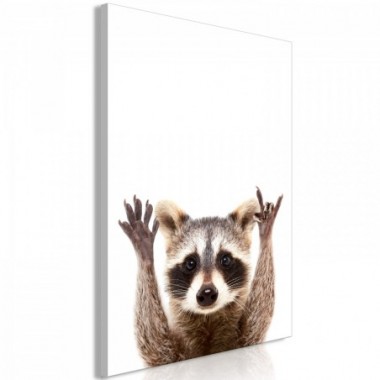 Quadro - Raccoon (1 Part) Vertical - 40x60