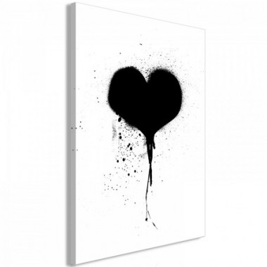 Quadro - Destroyed Heart (1 Part) Vertical - 80x120
