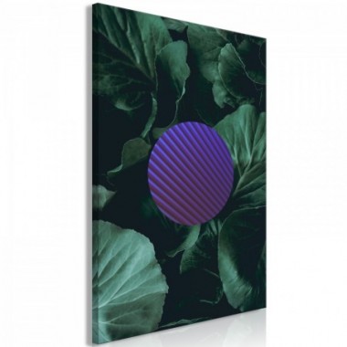 Quadro - Botanical Abstraction (1 Part) Vertical -...