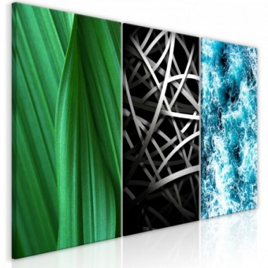 Quadro - Structures in Nature (3 Parts) - 120x60