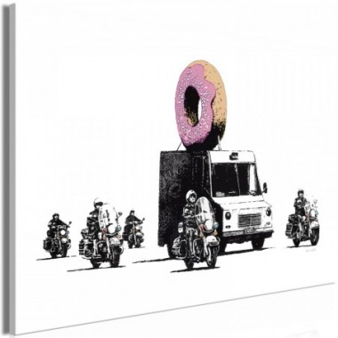 Quadro - Donut Police (1 Part) Wide - 120x80