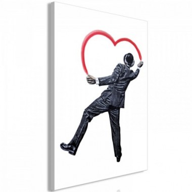 Quadro - Elegant Graphic Artist (1 Part) Vertical -...