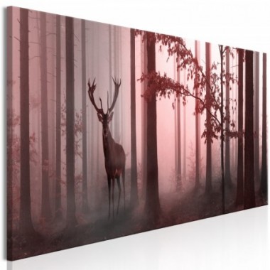 Quadro - Morning (1 Part) Narrow Pink - 150x50