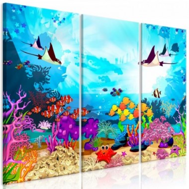 Quadro - Underwater Fun (3 Parts) - 90x60