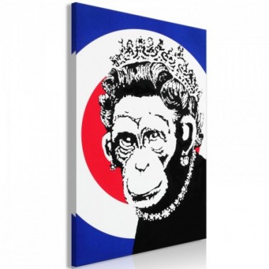 Quadro - Queen of Monkeys (1 Part) Vertical - 40x60