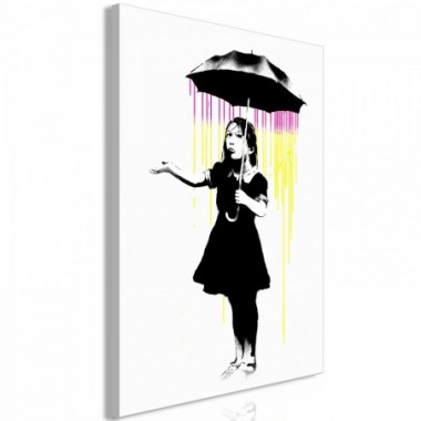 Quadro - Girl with Umbrella (1 Part) Vertical - 40x60