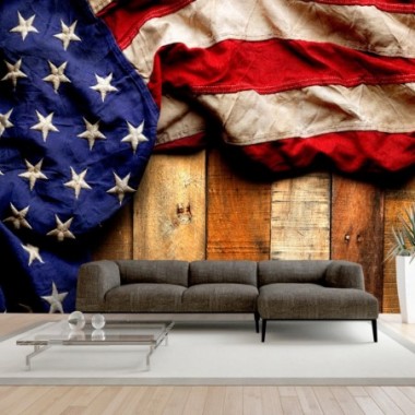 Fotomurale adesivo - American Style - 392x280