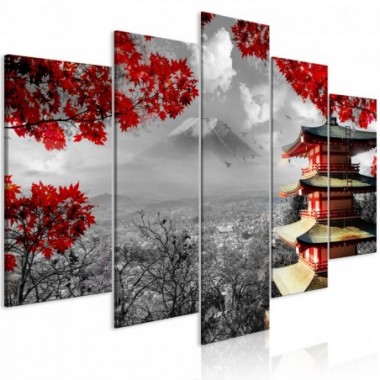Quadro - Japanese Adventure (5 Parts) Wide - 200x100