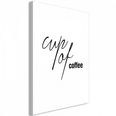 Quadro - Cup of Coffee (1 Part) Vertical - 60x90