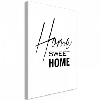 Quadro - Black and White: Home Sweet Home (1 Part)...