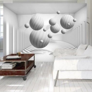 Fotomurale - Balls in White - 350x245