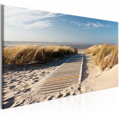 Quadro - Holiday at the Seaside (1 Part) Wide - 100x45