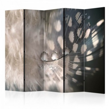 Paravento - Elegant Feather II [Room Dividers] -...