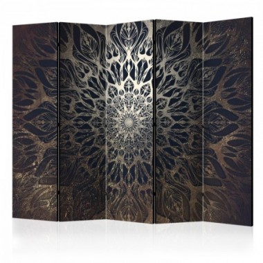 Paravento - Spider Web (Brown) II [Room Dividers] -...
