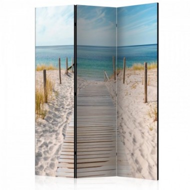 Paravento - Holiday at the Seaside [Room Dividers] -...