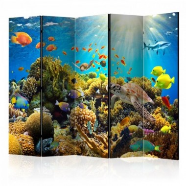 Paravento - Underwater Land II [Room Dividers] -...