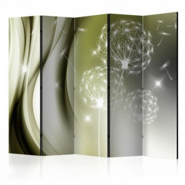Paravento - Green Gentleness II [Room Dividers] -...