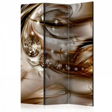 Paravento - Chocolate Tide [Room Dividers] - 135x172