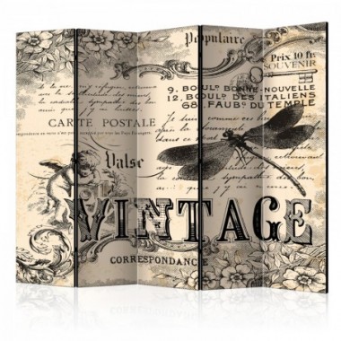 Paravento - Vintage Correspondence II [Room...
